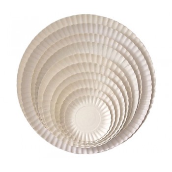 PRATO PAPELAO BRANCO 01 13,5CM C/100UN
